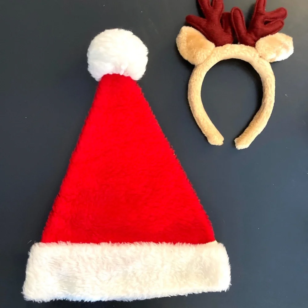 Santa hat and reindeer antlers! - Picture 2 of 3